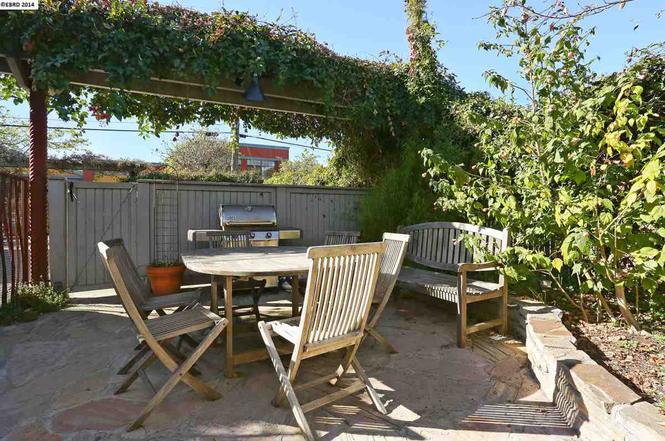 Patio and grill